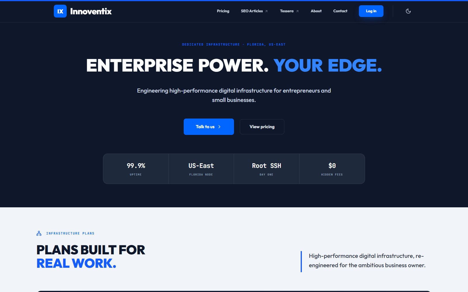 Screenshot of Innoventix